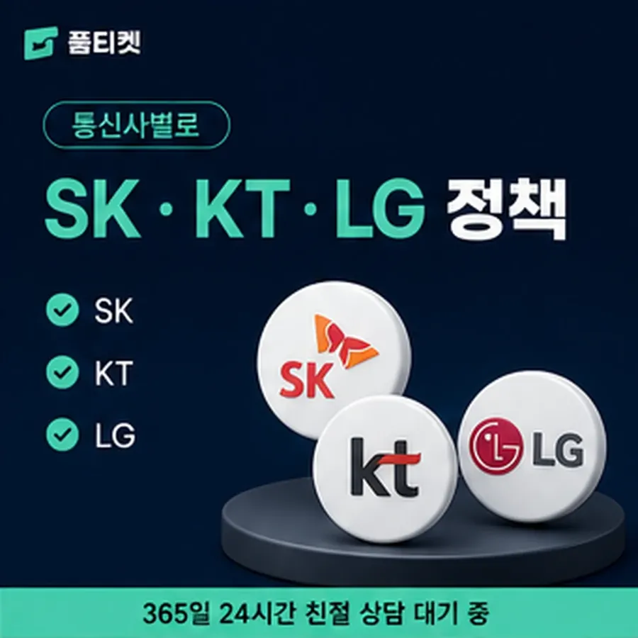 품티켓 컬쳐랜드 회선의 소액결제 한도 일회 한도 보는 곳 안내 이미지